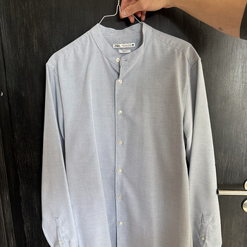 Голубая рубашка Zara