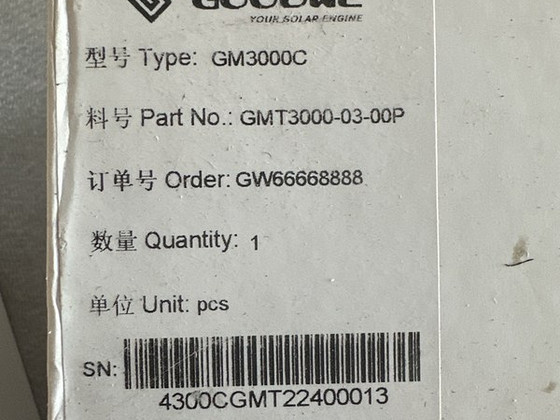 GoodWe GM3000C умный счетчик / Smart Meter