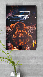 Король Тишины Art metal 4K (1 фото из 2)