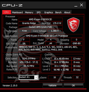 Мощный компьютер AMD Ryzen 9 9950X3D 64GB DDR5 2TB 1300W (5 фото из 10)