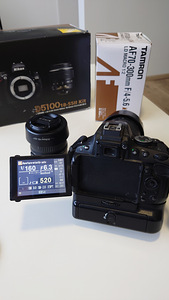 Nikon 5100, 70-300mm, 18-55mm, akutald. (2 foto / 5)