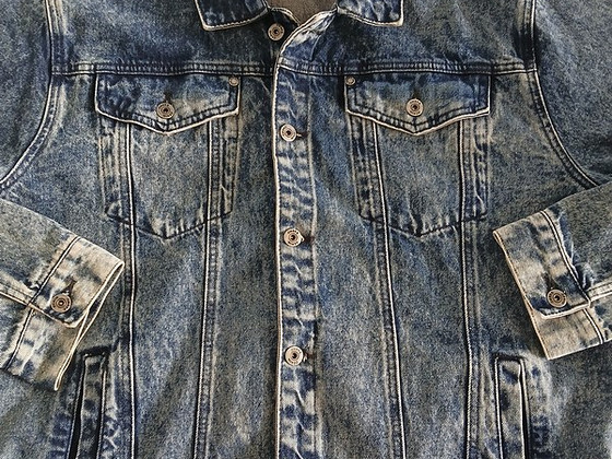 Meeste teksajakk OMBRE Denim, XXL