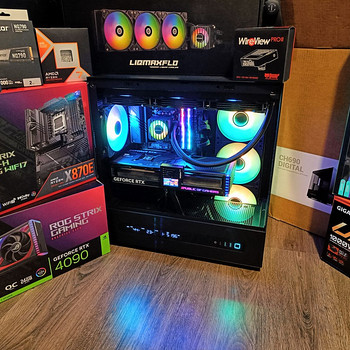 Всё включено: Ryzen 9800x3d / RTX 4090 / 420мм AIO / DDR5 /