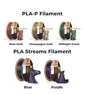 Kexcelled 3D-принтерные нити Matt PLA, PETG (2 фото из 3)