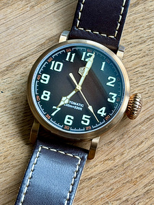 San Martin Pilot bronze 45mm (1 foto / 5)