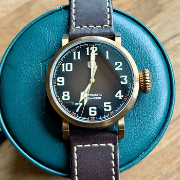 San Martin Pilot bronze 45mm