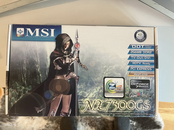 Videokaart - MSI NX7300GS 256mb