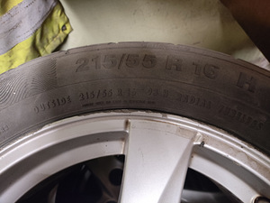 Volvo veljed koos rehvidega (2 foto / 2)
