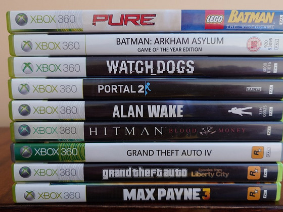 Xbox 360 игры, GTA IV, Watch Dogs, Alan Wake и другие