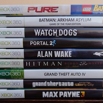 Xbox 360 игры, GTA IV, Watch Dogs, Alan Wake и другие