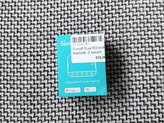 Sonoff Dual R3 WiFi умный выключатель, 2 канала