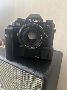 Nikon FG 50mm MF-15 MD-14 camera (4 foto / 4)