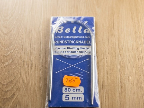 Ümmargused kudumisvardad Bella 5 mm / 80 cm