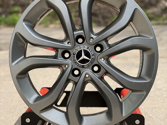 17" Mercedes-Benz originaalveljed 5x112 + andurid