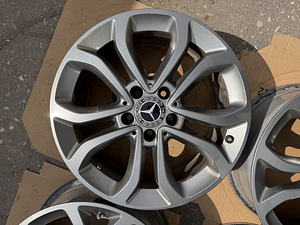 17" Mercedes-Benz originaalveljed 5x112 + andurid (5 foto / 9)