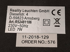 Laste laualamp Reality (5 foto / 5)