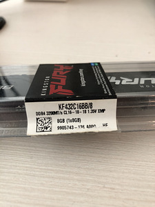 KINGSTON FURY 8GB 3200MHz DDR4 CL16 KF432C16BB/8 (2 foto / 2)