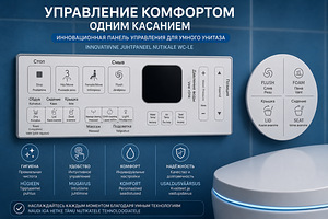 Умный унитаз, smart toilet, туалет (2 фото из 10)