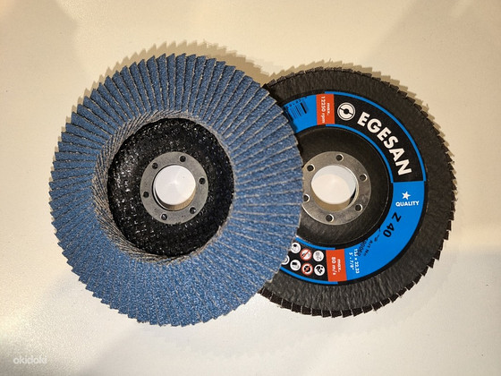 EGESAN lamellkettad 125x22mm P40/60/80