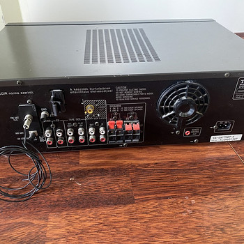 Technics stereo receiver ja compact disc player
