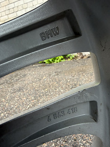 18" BMW style 632 originaalveljed 5x112 + andurid (8 foto / 10)