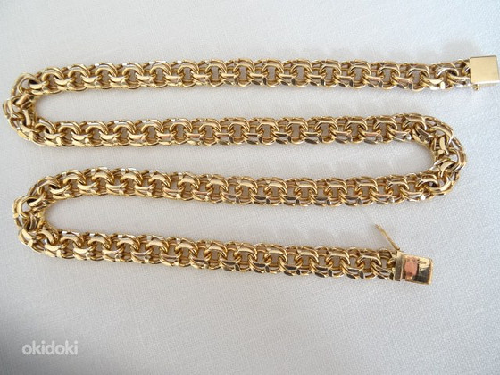 Kuldne kett "BISMARK" 151,49 grammi Proov, 585