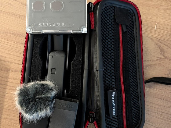DJI Pocket 2, do it all handle, mic ja lensid.