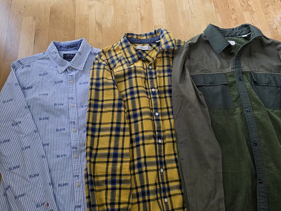 Рубашки Scotch & Soda и Gant, размер 16 лет