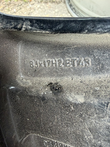 17" Mercedes-Benz originaalveljed 5x112 (7 foto / 8)