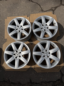 17" Mercedes-Ben SL originaalveljed 5x112 (1 foto / 8)