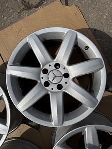 17" Mercedes-Ben SL originaalveljed 5x112 (4 foto / 8)