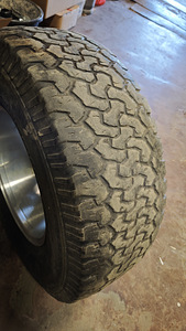 Müüa kasutatud rehvidega velg HAMMER H2 17 tolli (1 foto / 5)