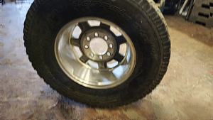 Müüa kasutatud rehvidega velg HAMMER H2 17 tolli (2 foto / 5)