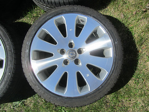 Opel R19 5x120 originaal veljed, 245/40 19 6 mm DOT21 rehvid (3 foto / 9)