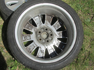 Opel R19 5x120 originaal veljed, 245/40 19 6 mm DOT21 rehvid (6 foto / 9)