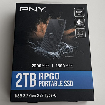 PNY Portable SSD 2TB RP60 USB 3.2 Gen 2x2 Type-C