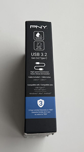 PNY Portable SSD 2TB RP60 USB 3.2 Gen 2x2 Type-C (4 фото из 5)