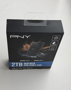 PNY Portable SSD 2TB RP60 USB 3.2 Gen 2x2 Type-C (5 фото из 5)