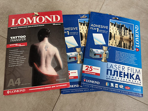 Lomond printeri- ja loovusfilmide komplekt (1 foto / 1)
