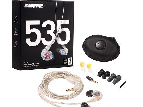 Shure SE535 kõrvamonitorid