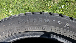 Rehvid 225/45 R18 Continental 4tk (6 foto / 10)