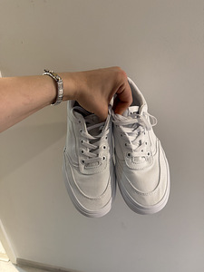 Vans Old Skool платформенные белые кеды, размер 38 (2 фото из 3)