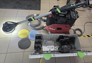 FESTOOL PLANEX LHS 2 225 EQ-Plus + FLEX VCE 33 L AC (1 фото из 3)