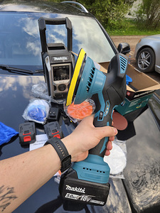 Aku poleerimismasin (makita aku võimalus) 145mm, reguleerita (2 foto / 4)