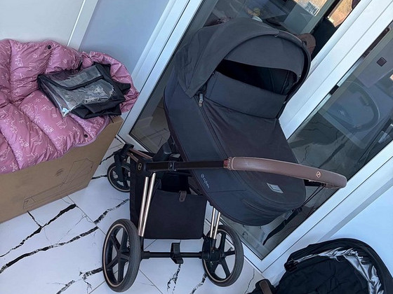 Cybex Priam V4 Sepia Black 2in1