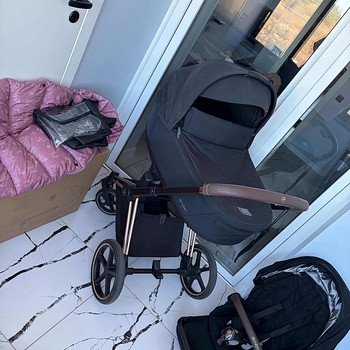Cybex Priam V4 Sepia Black 2in1