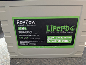 Roy Pow 12v 30ah lifepo4 aku (2 foto / 2)