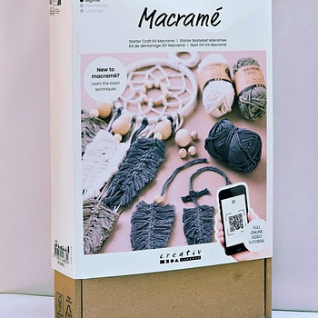 Сделай сам ловец снов! Набор для творчества Macramé Creativ