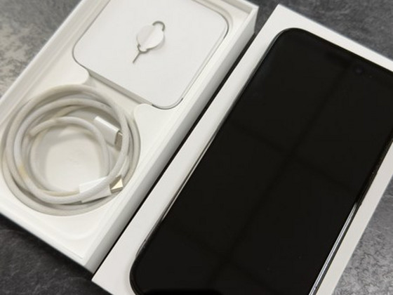 iPhone 15Pro, black titanium, 128GB