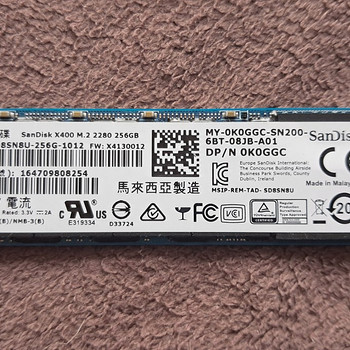 SanDisk X400 M.2 SATA SSD 256 ГБ